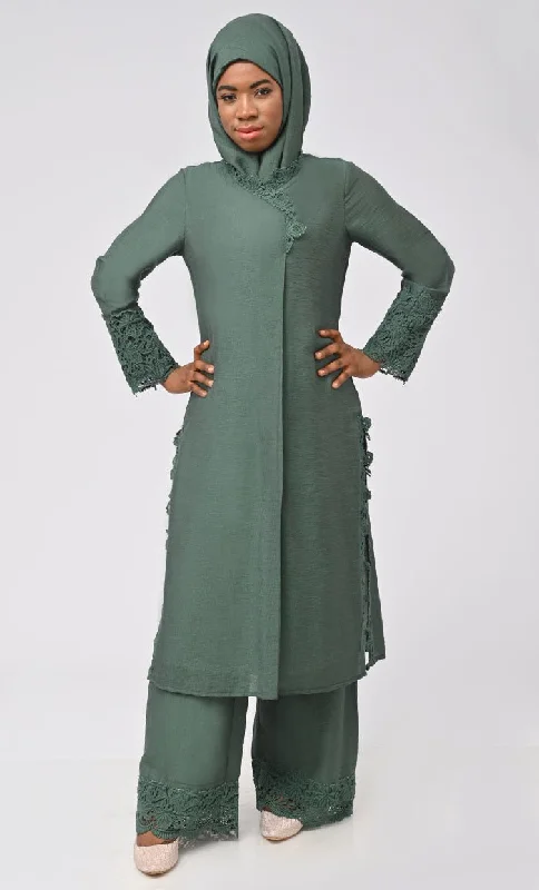 Madiha Modest Salwar kameez Set With Matching Hijab