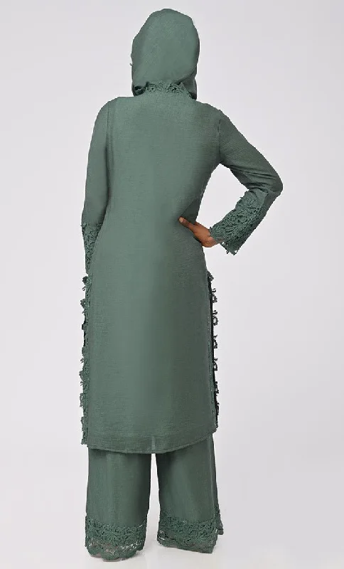 Madiha Modest Salwar kameez Set With Matching Hijab