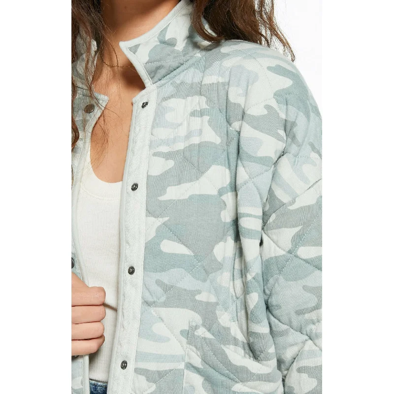 Maya Camo Quilted Jacket