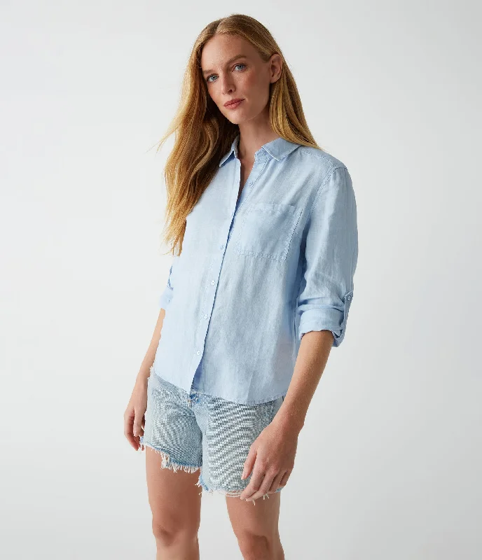 Spencer Linen Button Down Top