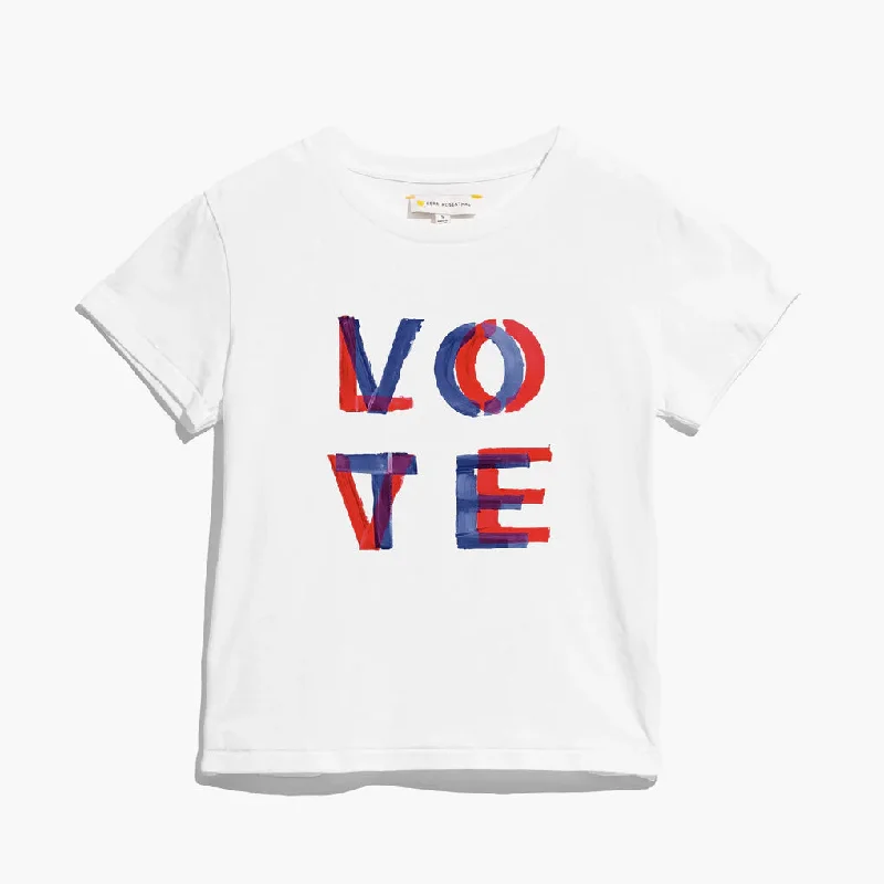 Tommy Vote Love Tee White