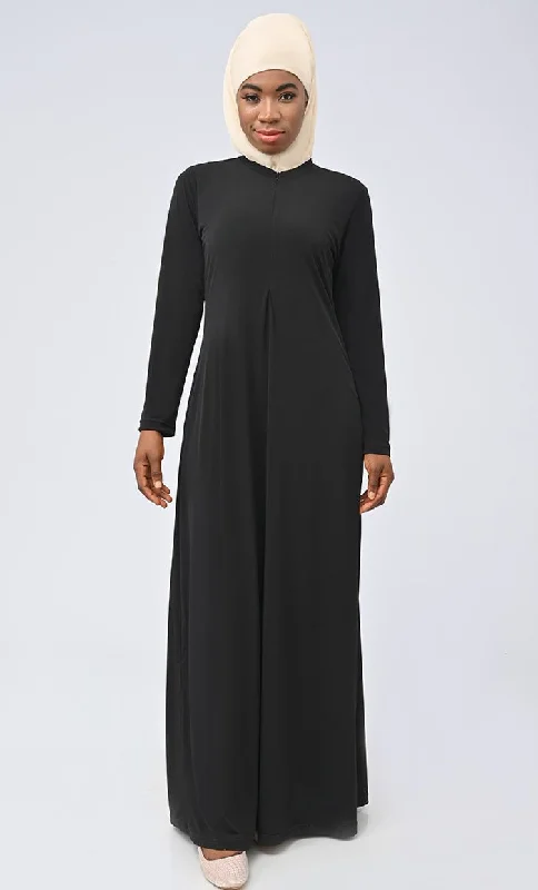 Women's Long Length Black Lining